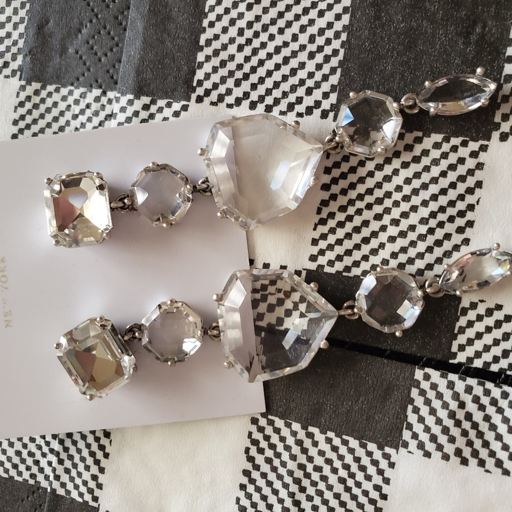 Kate Spade Crystal Statement Earrings